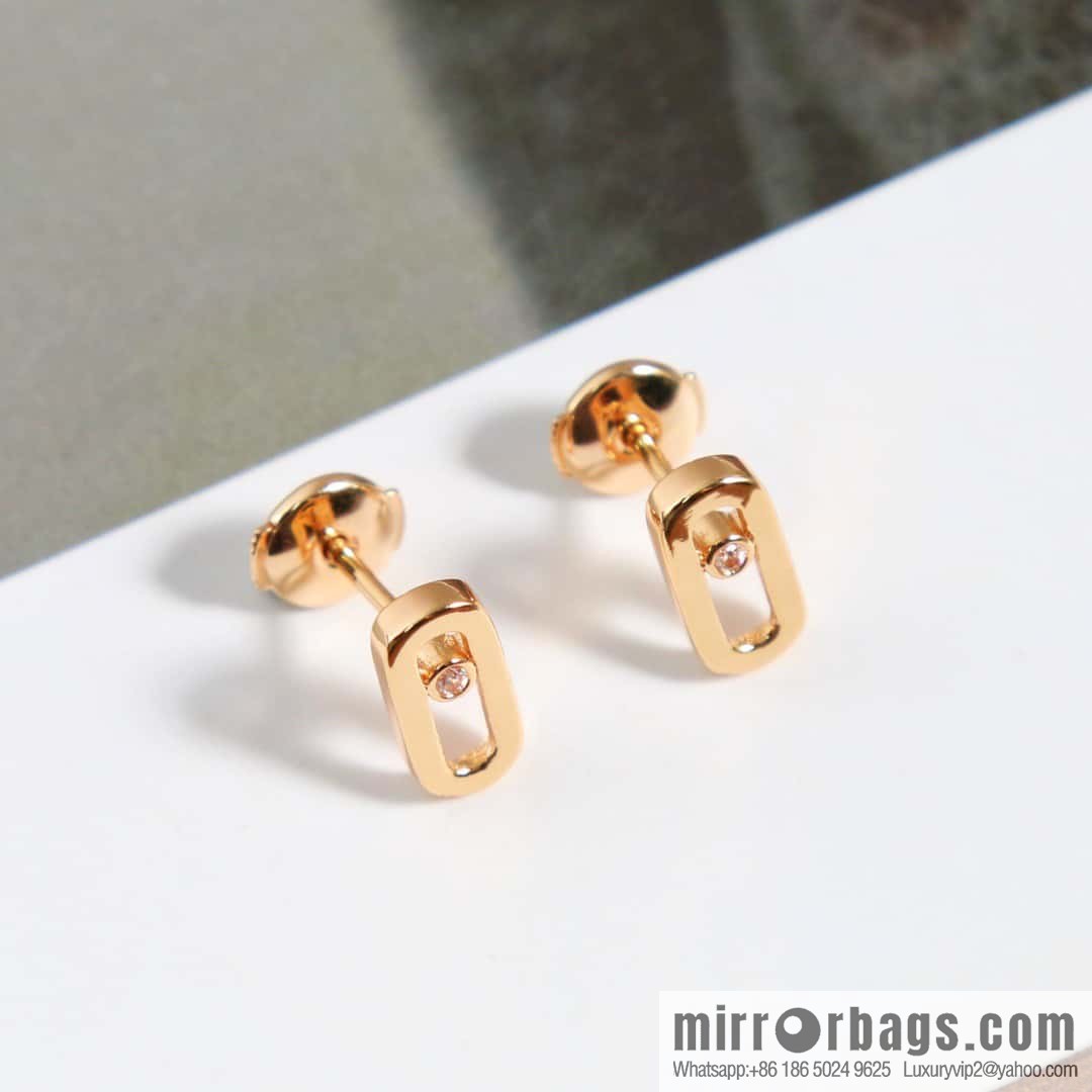 Messika Messika Counter Packaging ☀️ Messika Messika MOVE UNO Gold Stud Earrings