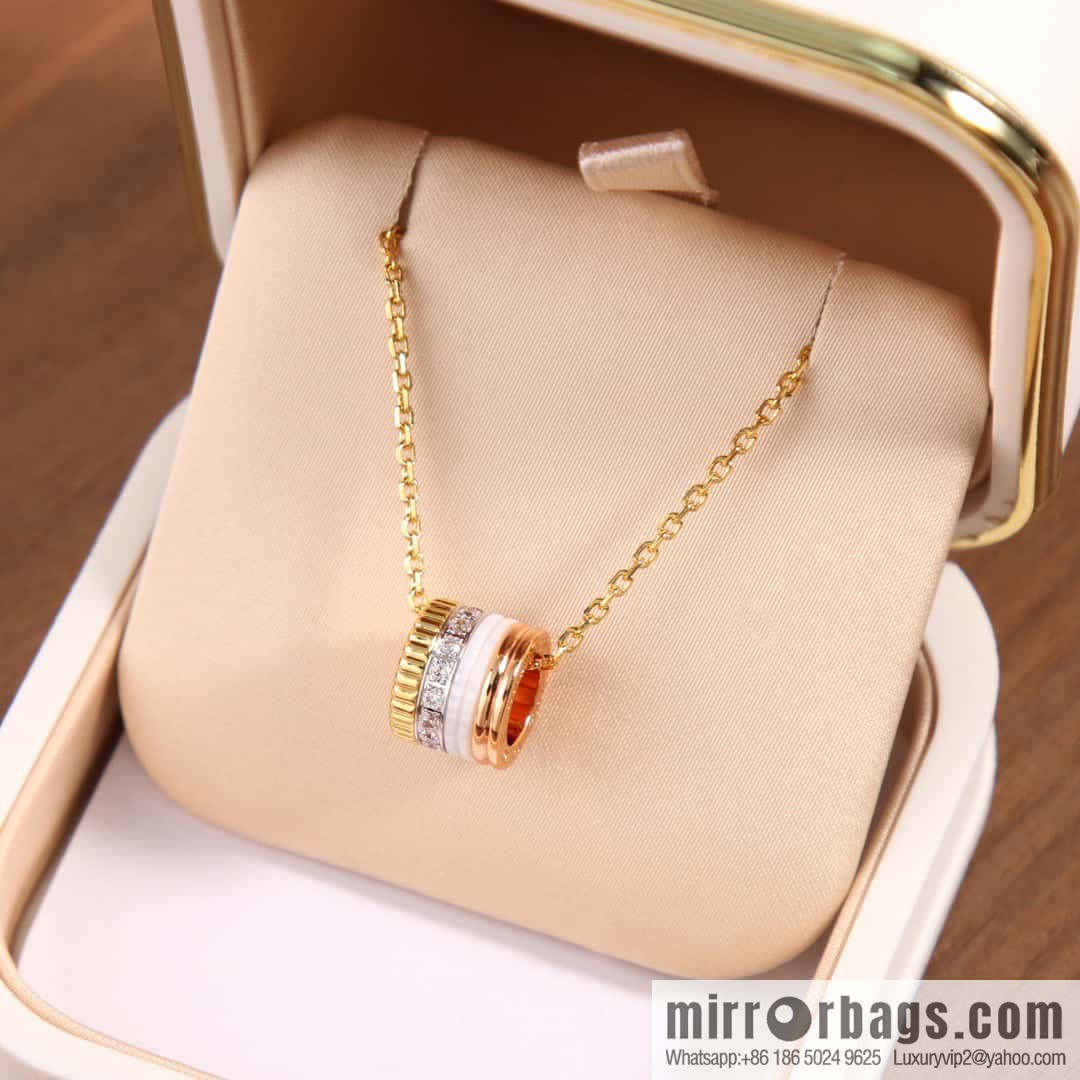 ☀New BOUCHERON/Boucheron Quatre Classique series, the same as Zhou Dongyu, ceramic necklace