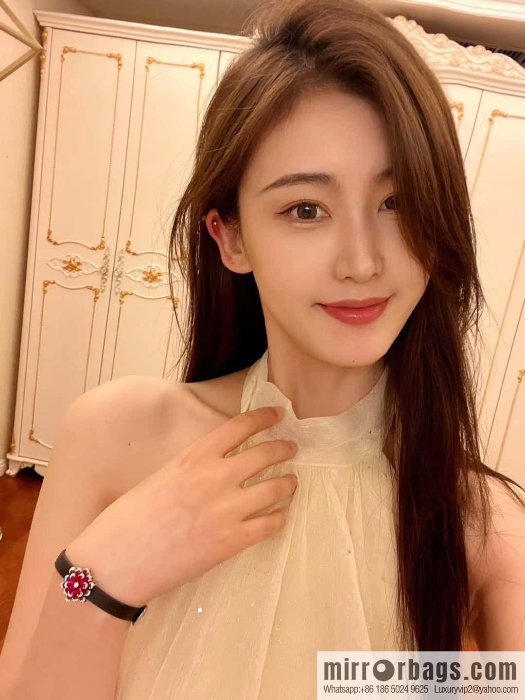 [Haute Couture] Specially customized silk cowhide wristband 🔥 flower wristband bracelet