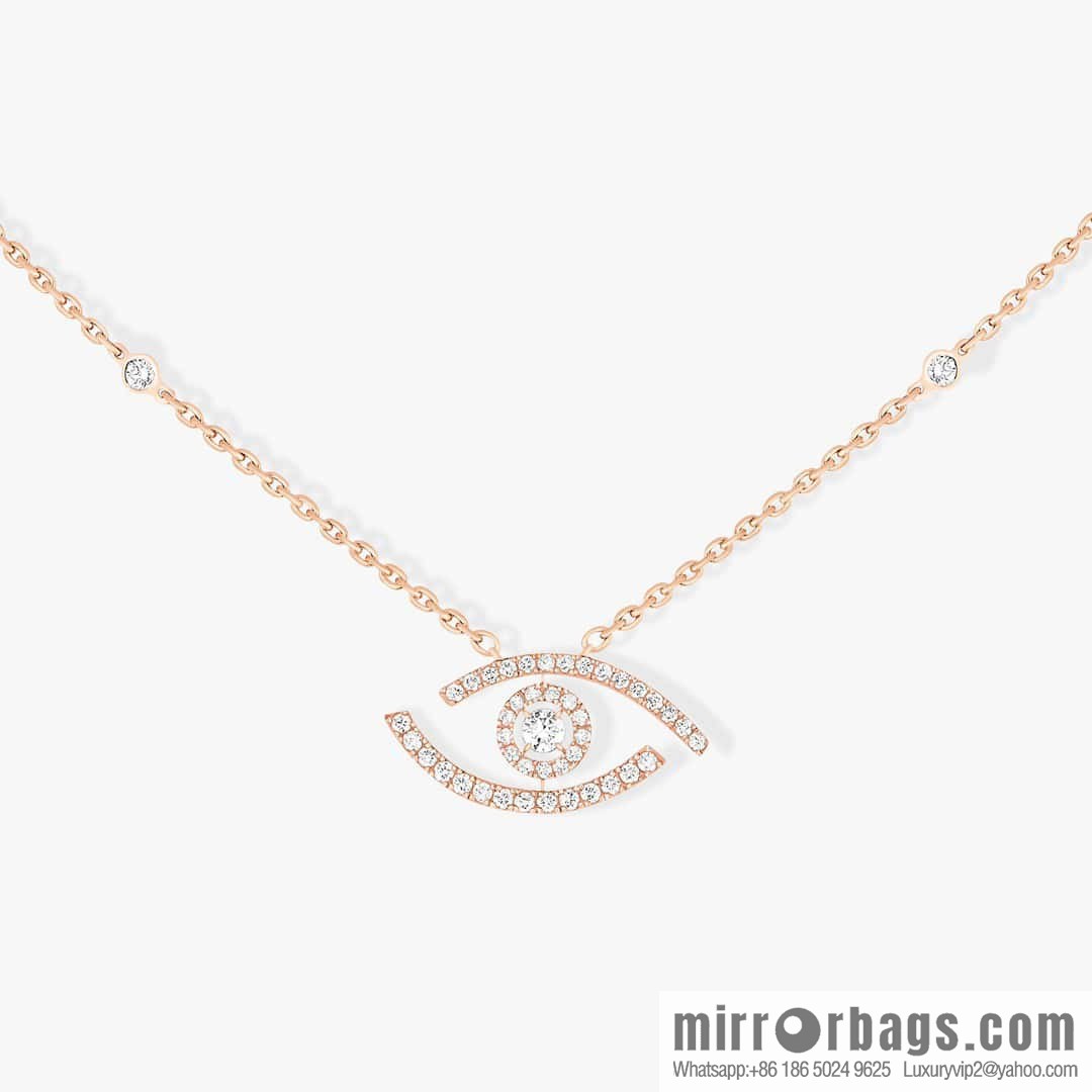 ☀️Messika LUCKY EYE eye diamond necklace ☀️
