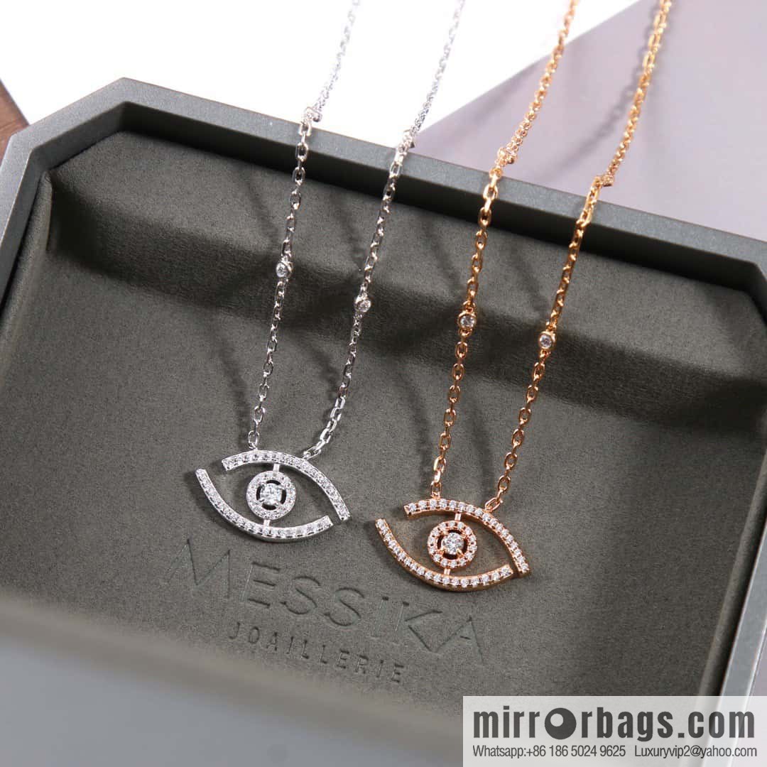 ☀️Messika LUCKY EYE eye diamond necklace ☀️