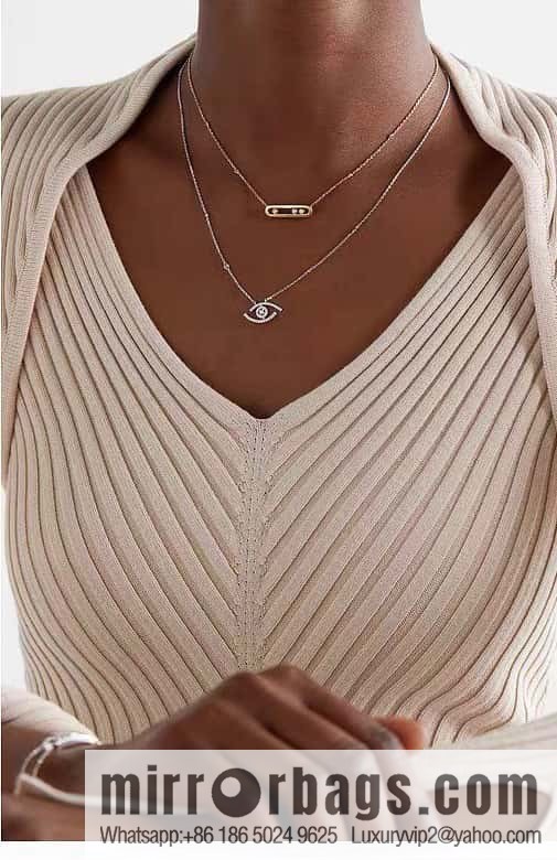 ☀️Messika LUCKY EYE eye diamond necklace ☀️