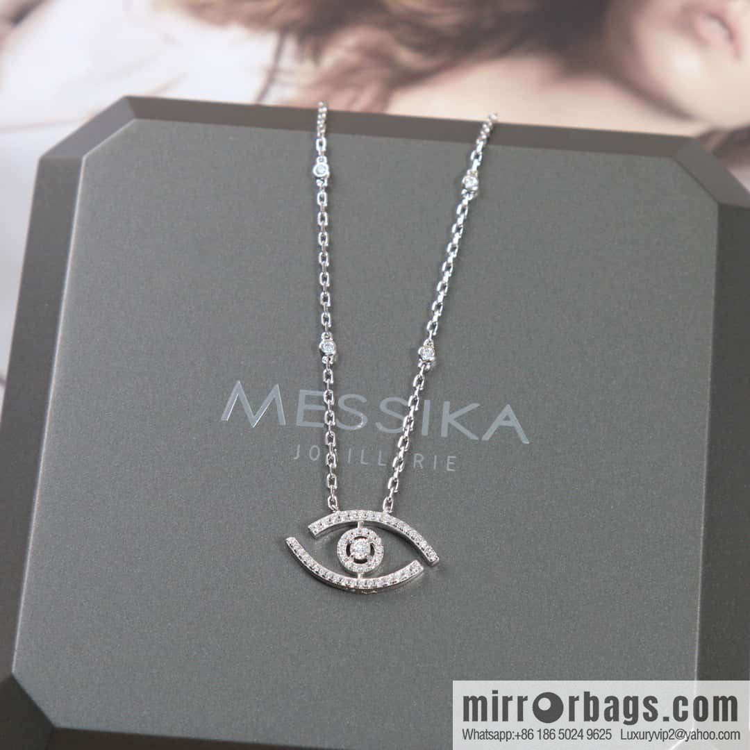 ☀️Messika LUCKY EYE eye diamond necklace ☀️