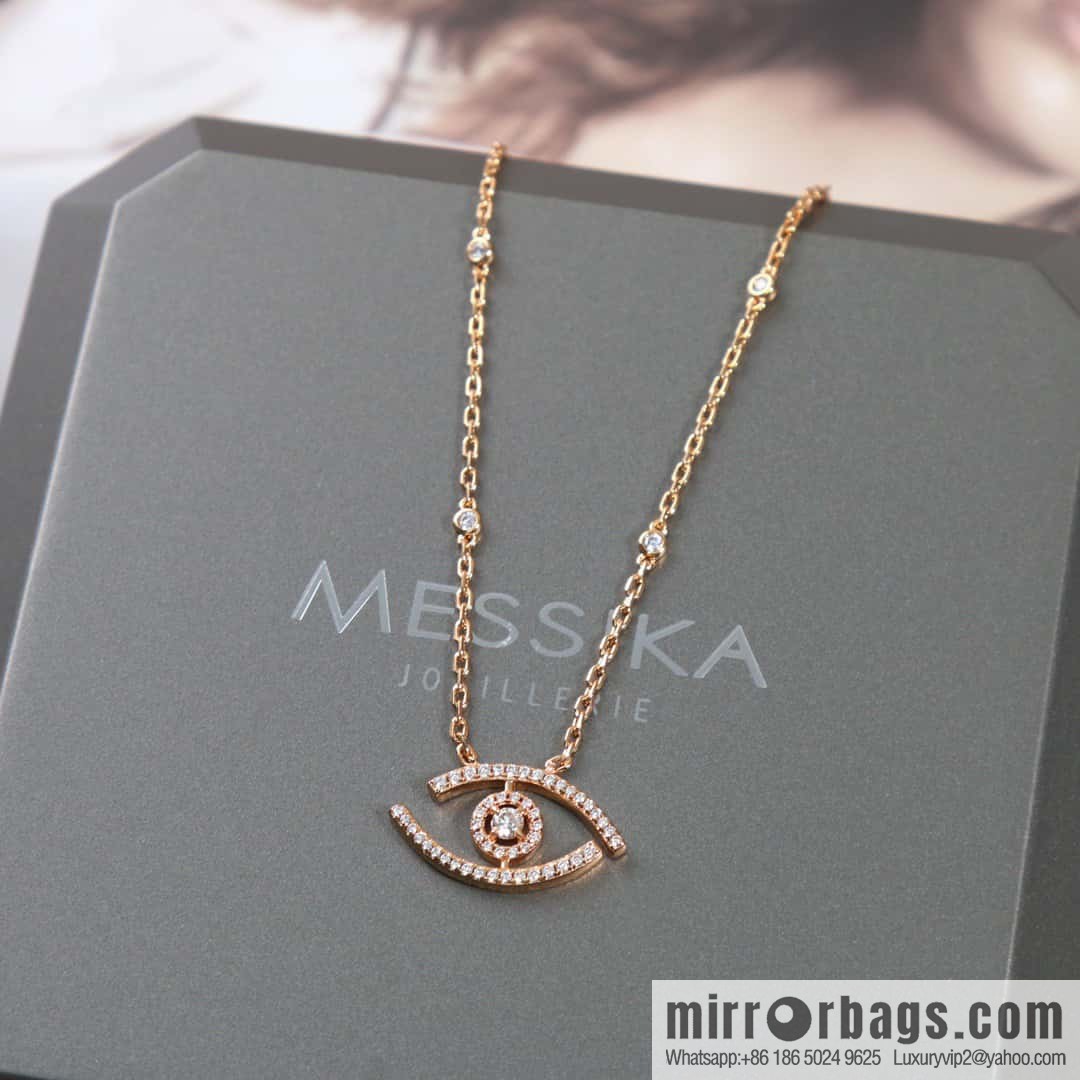 ☀️Messika LUCKY EYE eye diamond necklace ☀️
