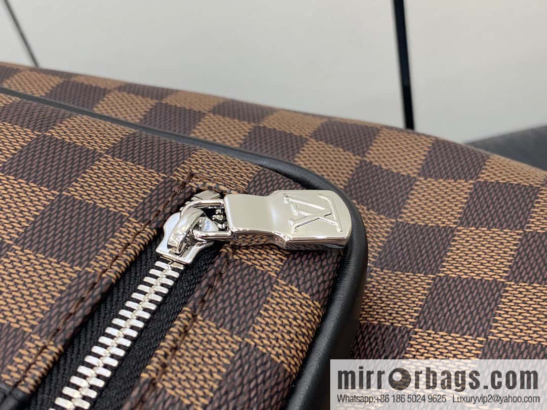 [Premium‑quality] M40365 coffee grid backpack series JOSH backpack M45349 M40365