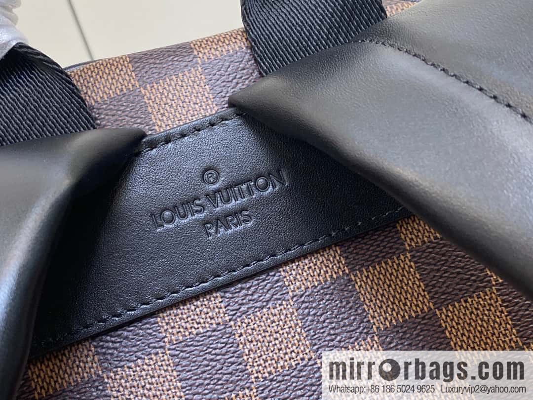 [Premium‑quality] M40365 coffee grid backpack series JOSH backpack M45349 M40365