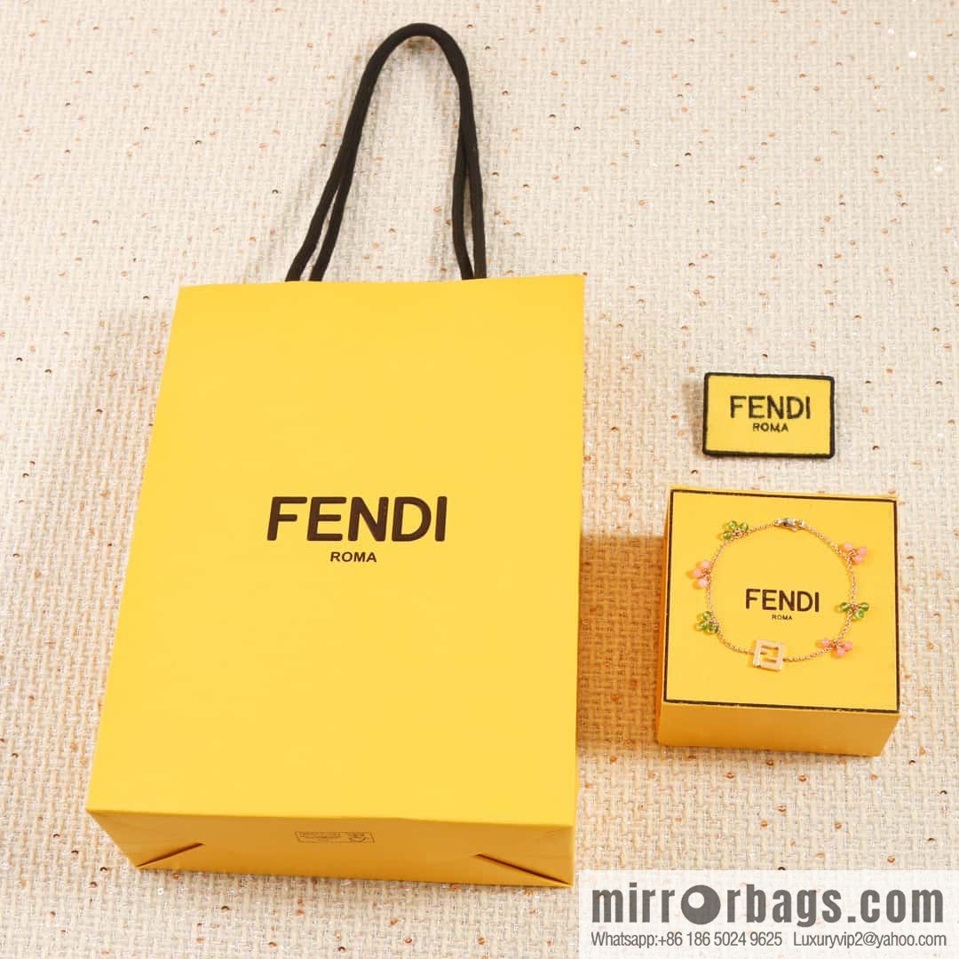 ☀New Fendi Fendi Double F Pearl Bracelet ☀