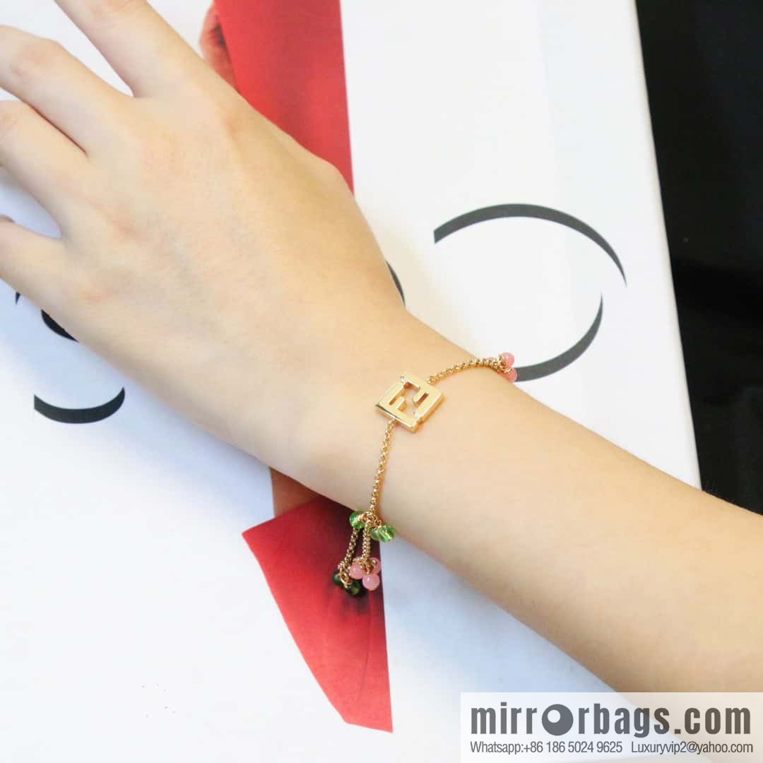☀New Fendi Fendi Double F Pearl Bracelet ☀