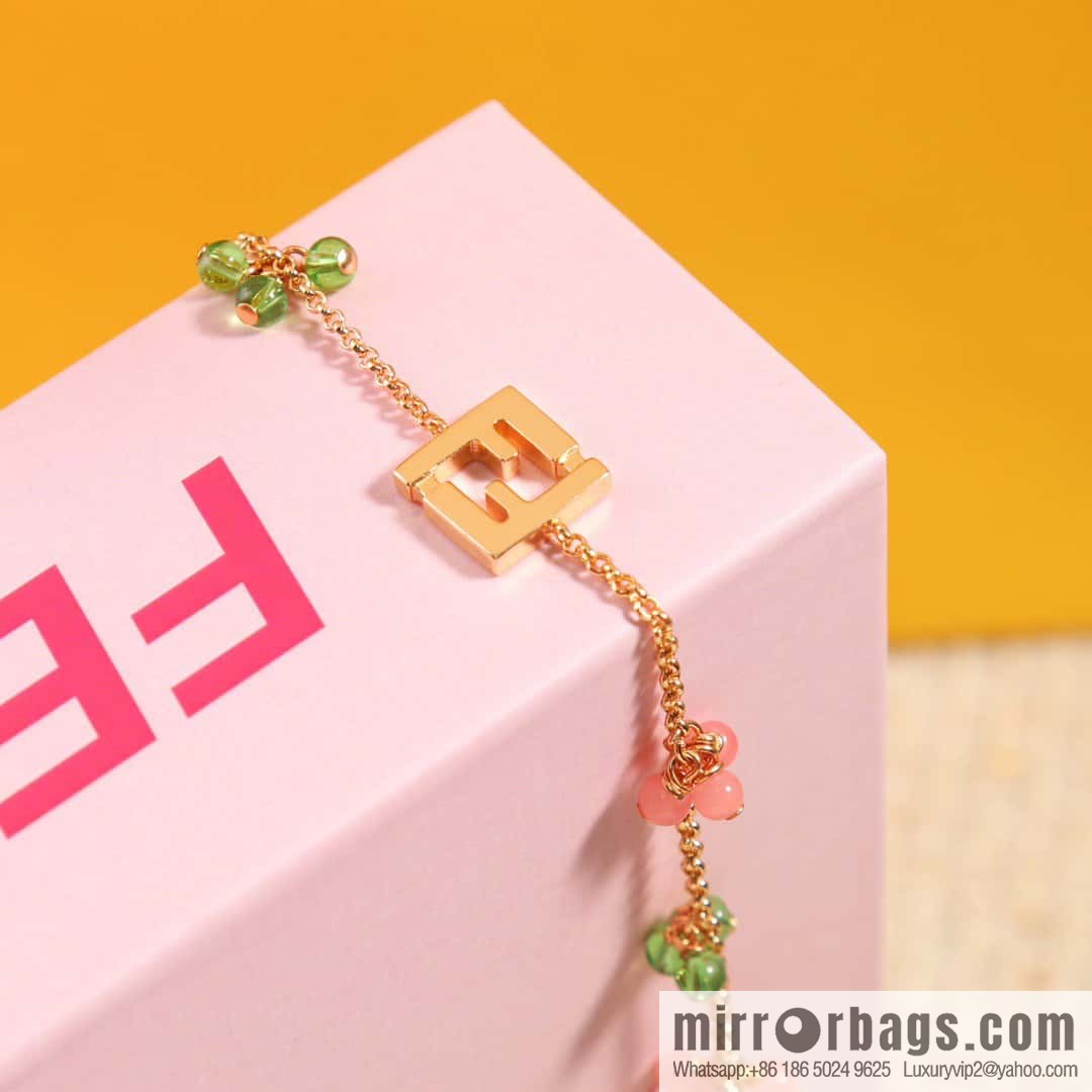 ☀New Fendi Fendi Double F Pearl Bracelet ☀