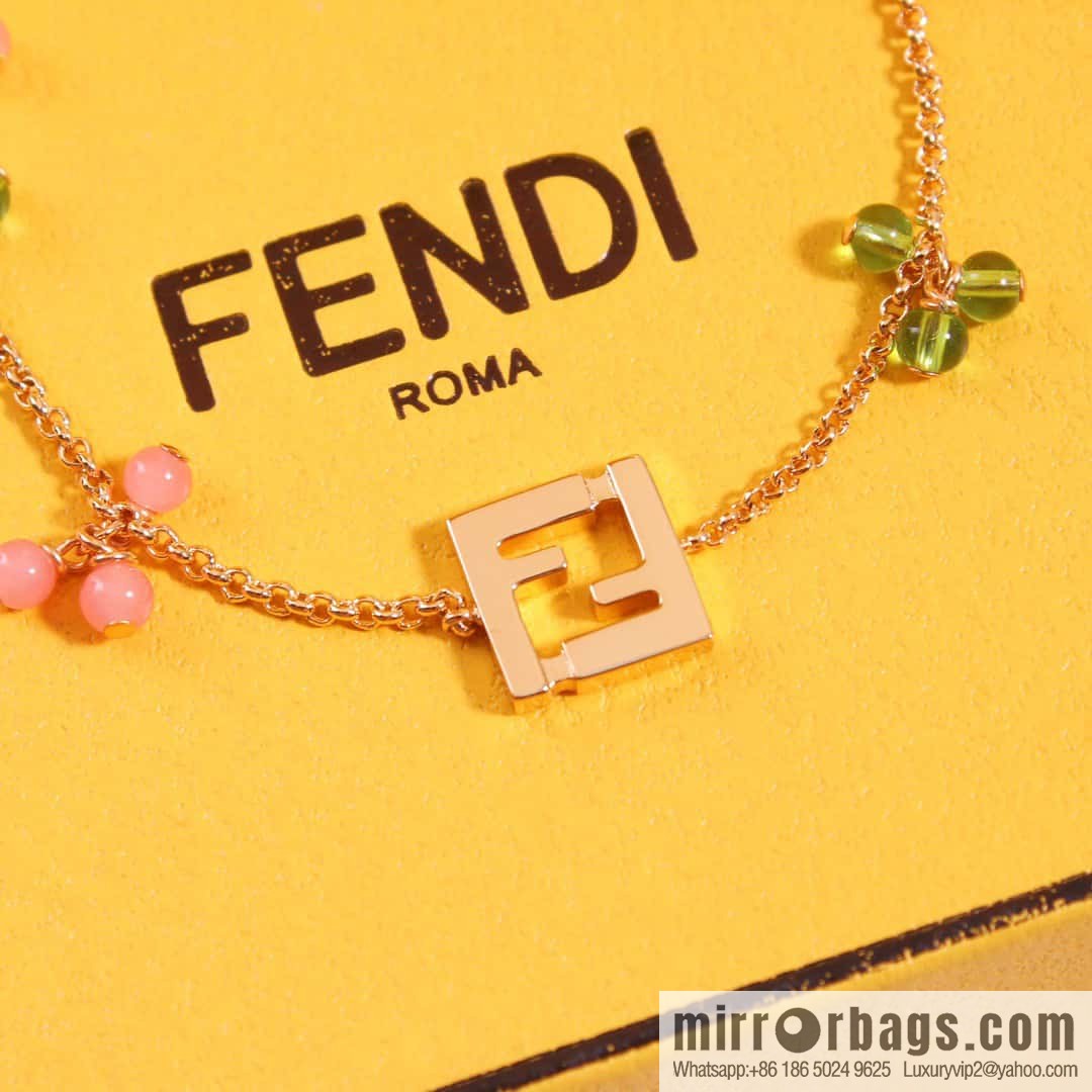 ☀New Fendi Fendi Double F Pearl Bracelet ☀