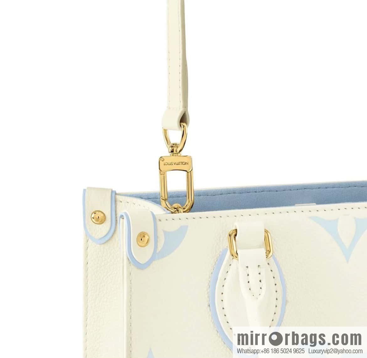 [Boutique‑grade] M45653 blueberry milk M46833 M46569 full leather square bag series, this OnTheGo small handbag.