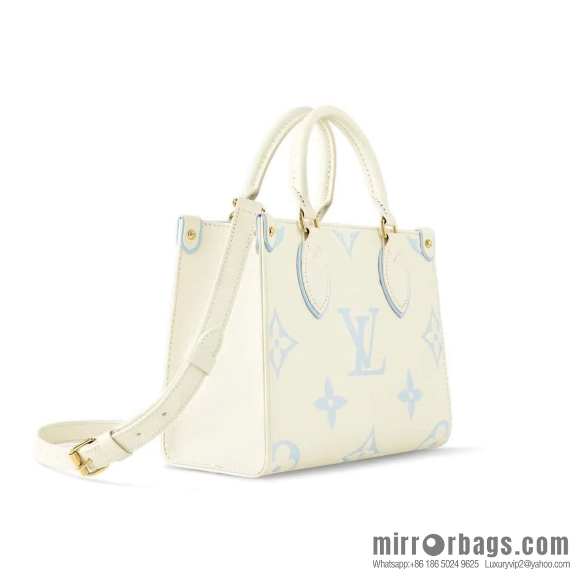 [Boutique‑grade] M45653 blueberry milk M46833 M46569 full leather square bag series, this OnTheGo small handbag.