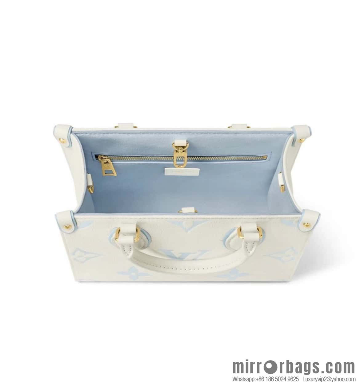 [Boutique‑grade] M45653 blueberry milk M46833 M46569 full leather square bag series, this OnTheGo small handbag.