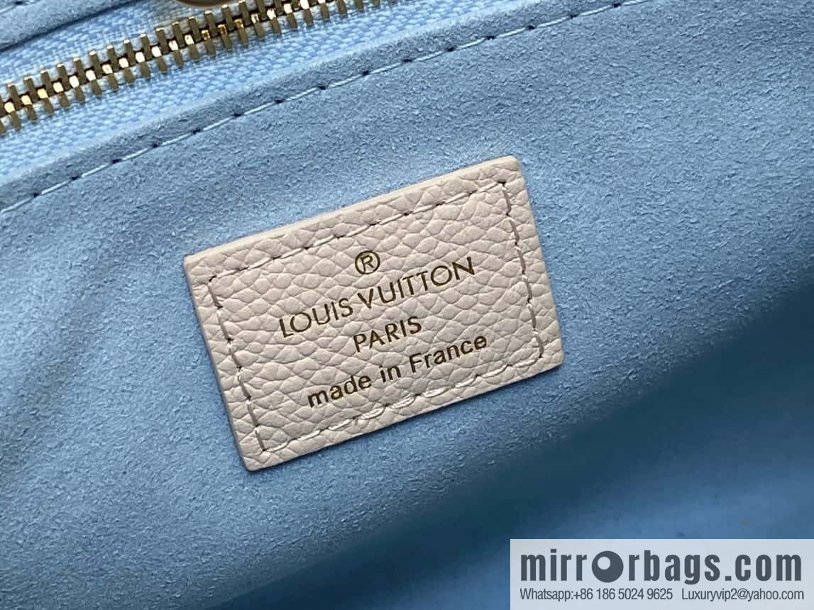 [Boutique‑grade] M45653 blueberry milk M46833 M46569 full leather square bag series, this OnTheGo small handbag.