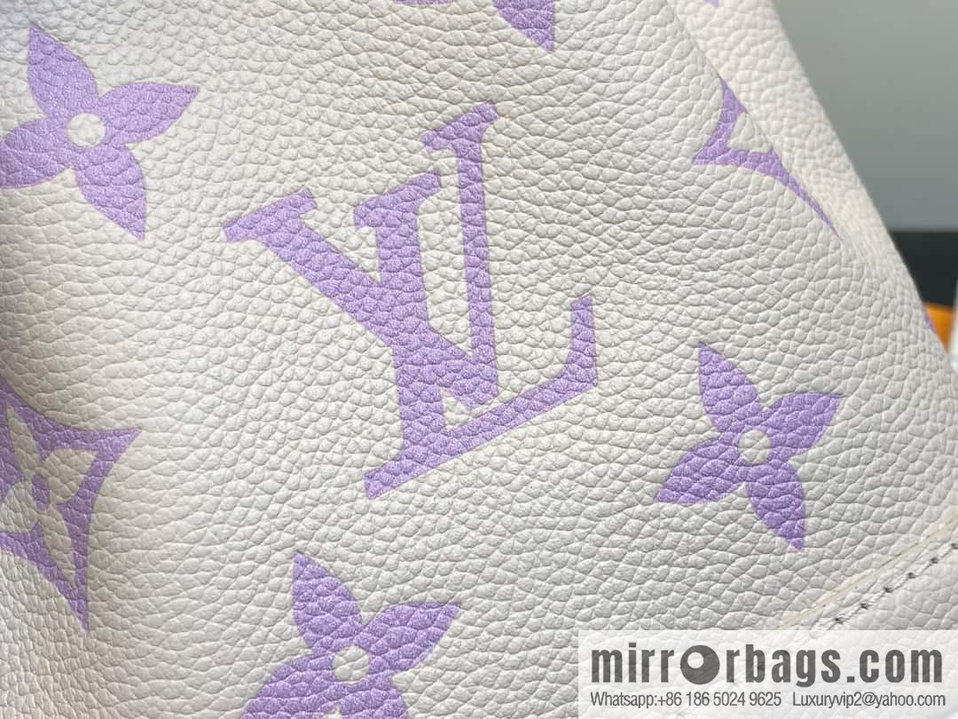[Boutique‑grade] M82933 taro milk tea purple, full leather mini Nano Noé bucket bag M81626 M46291 Nano Noé handbag