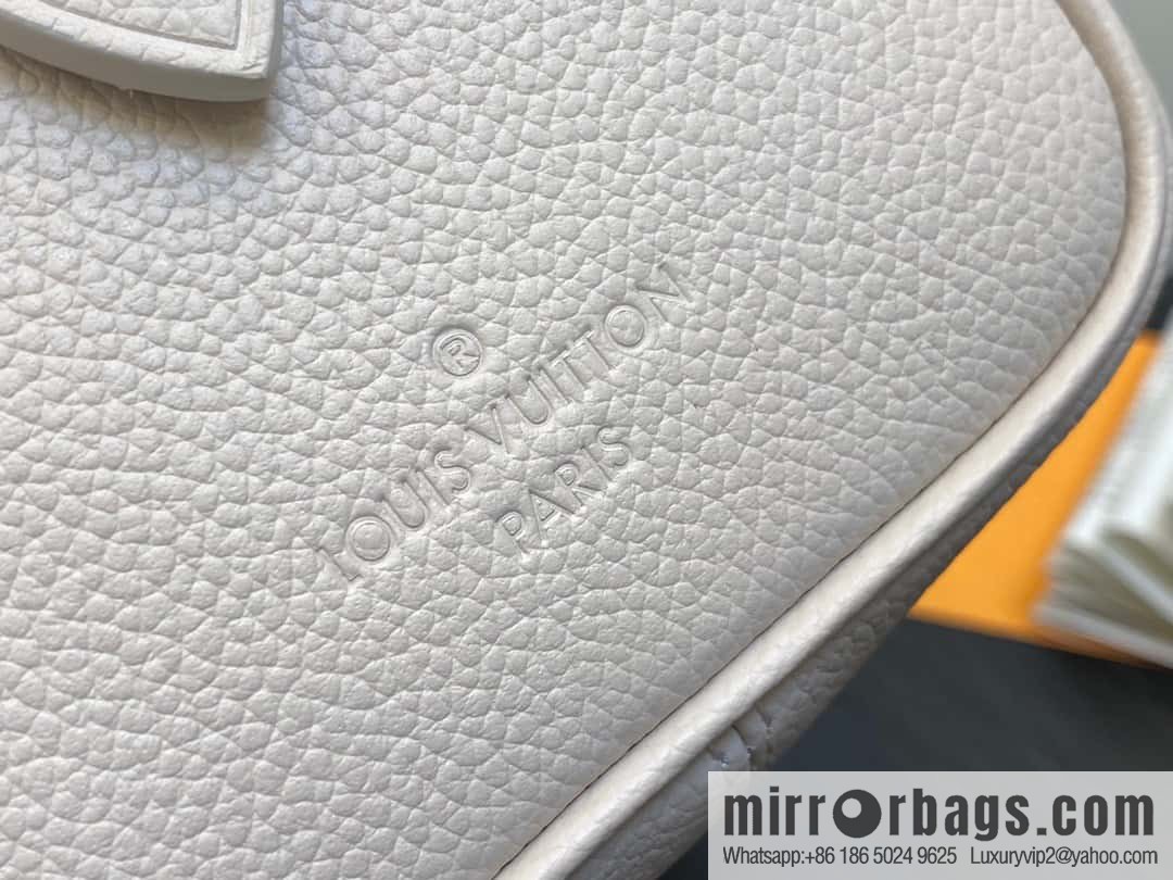 [Premium‑quality] M46397 blueberry milk, full leather speedy pillow bag series Speedy Bandoulière 20 handbag