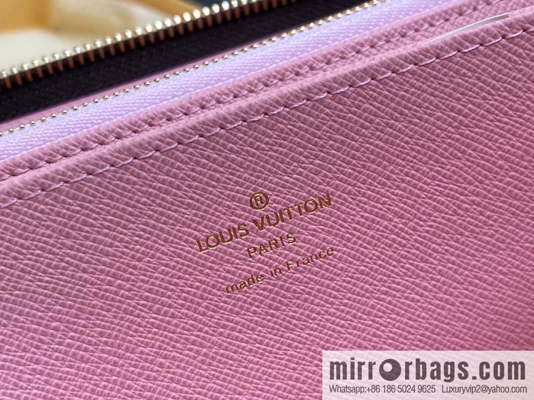 [Boutique‑grade] M42616 Christmas single zipper wallet series Zippy zipper wallet