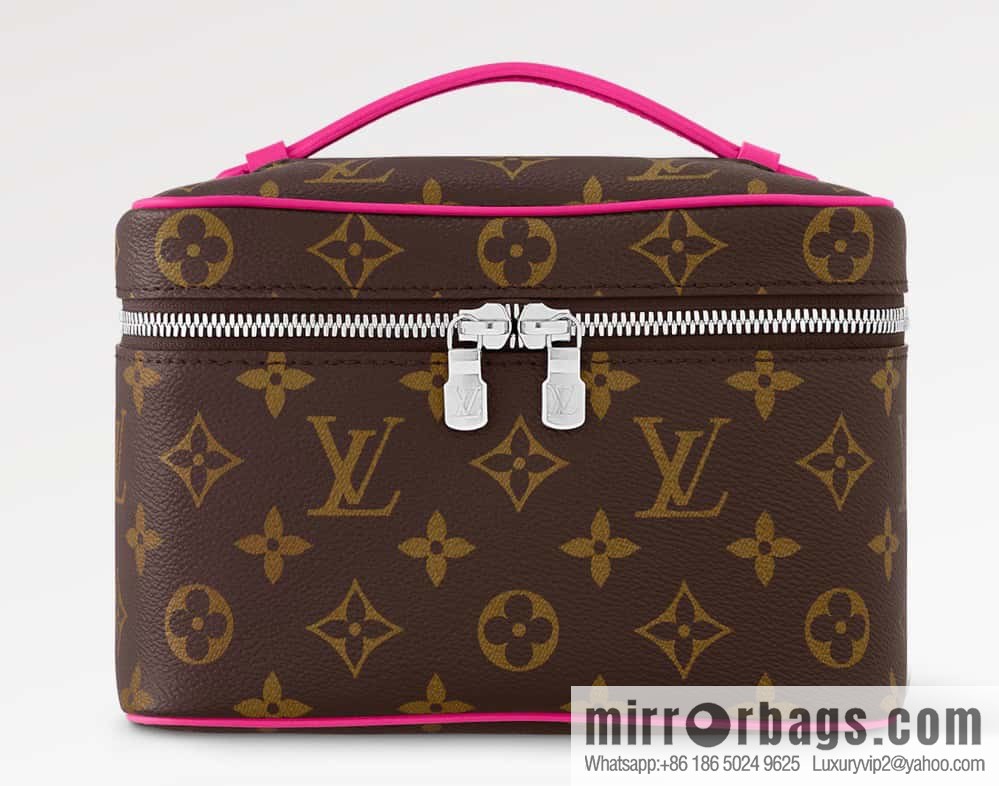 [Boutique‑grade] M46767 monogram plum red pouch series Nice mini pouch M46766