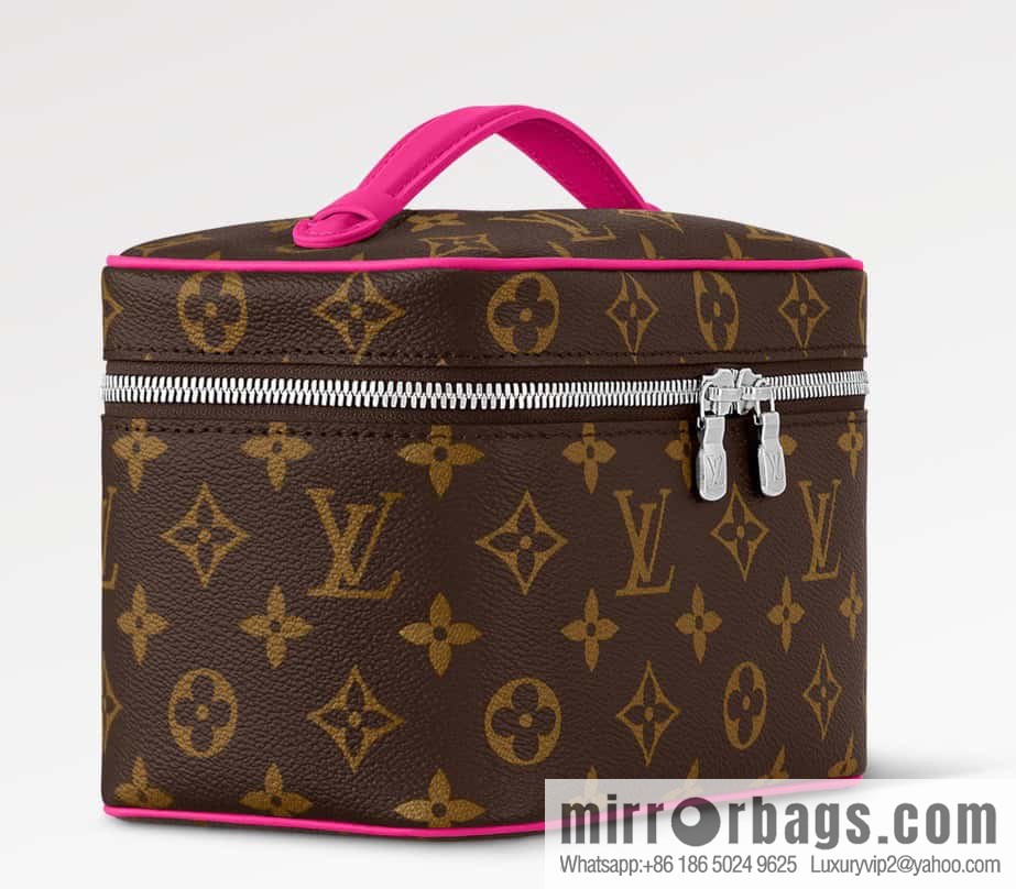 [Boutique‑grade] M46767 monogram plum red pouch series Nice mini pouch M46766