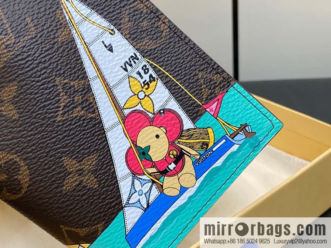 [Boutique‑grade] M82625 Christmas model, new autumn and winter model, passport cover