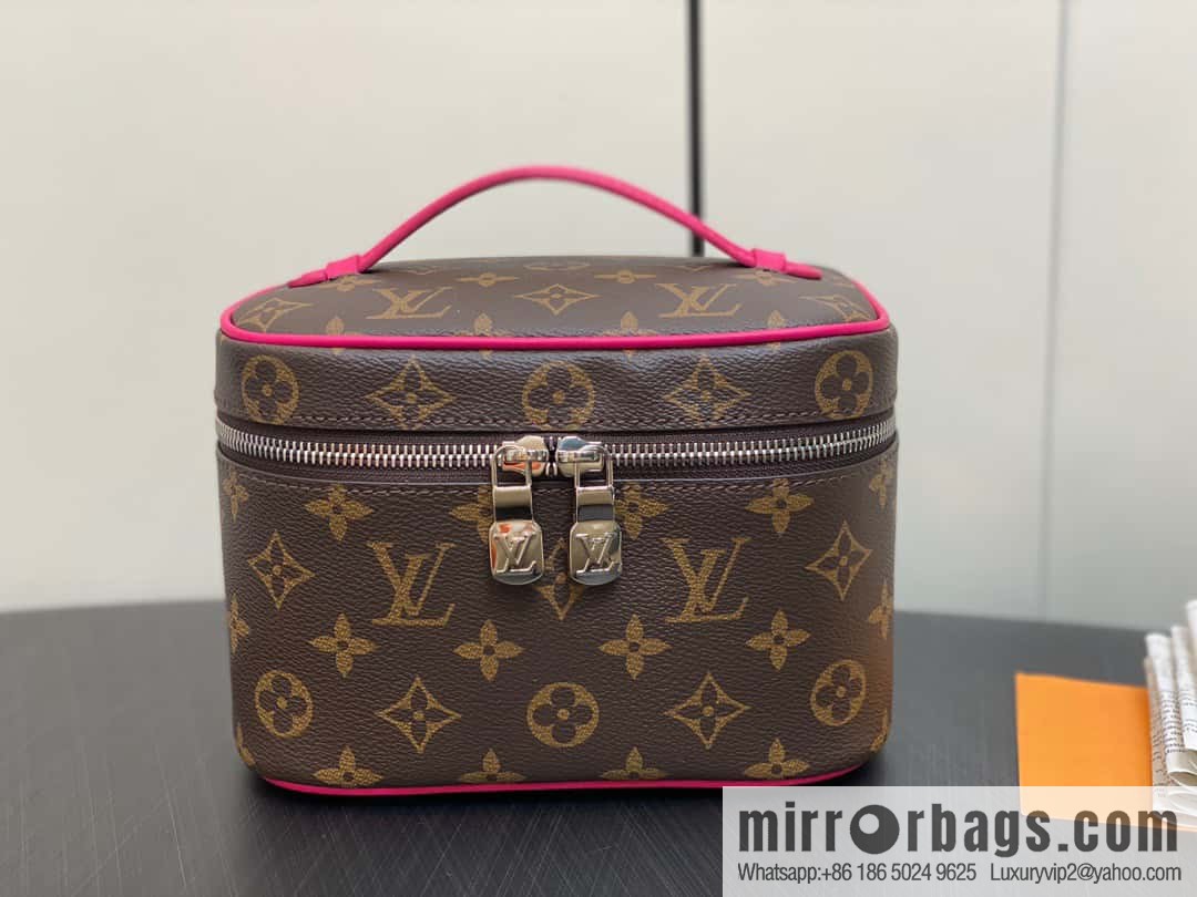 [Boutique‑grade] M46767 monogram plum red pouch series Nice mini pouch M46766