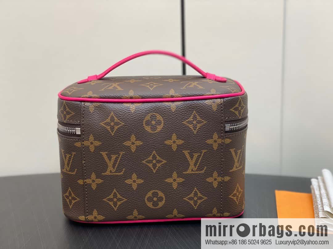[Boutique‑grade] M46767 monogram plum red pouch series Nice mini pouch M46766