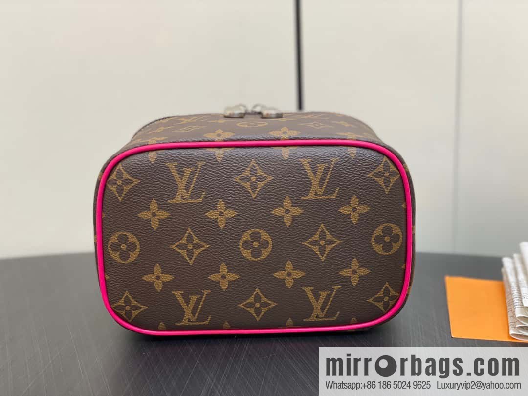[Boutique‑grade] M46767 monogram plum red pouch series Nice mini pouch M46766