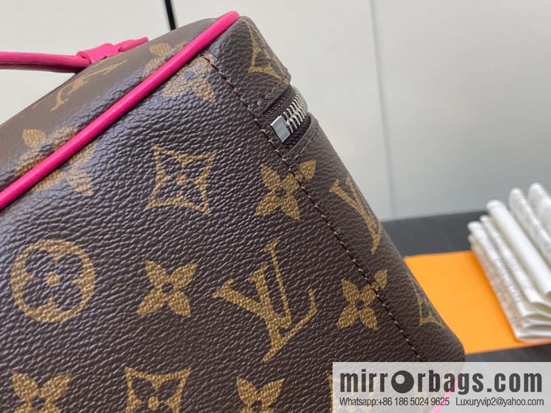 [Boutique‑grade] M46767 monogram plum red pouch series Nice mini pouch M46766