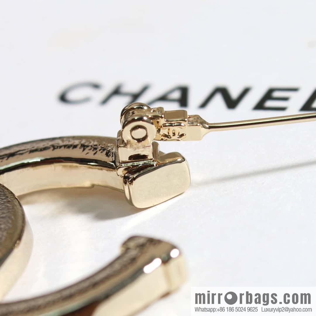 ☀️New ☑️ Chanel Double C Rhombus Brooch ☀️