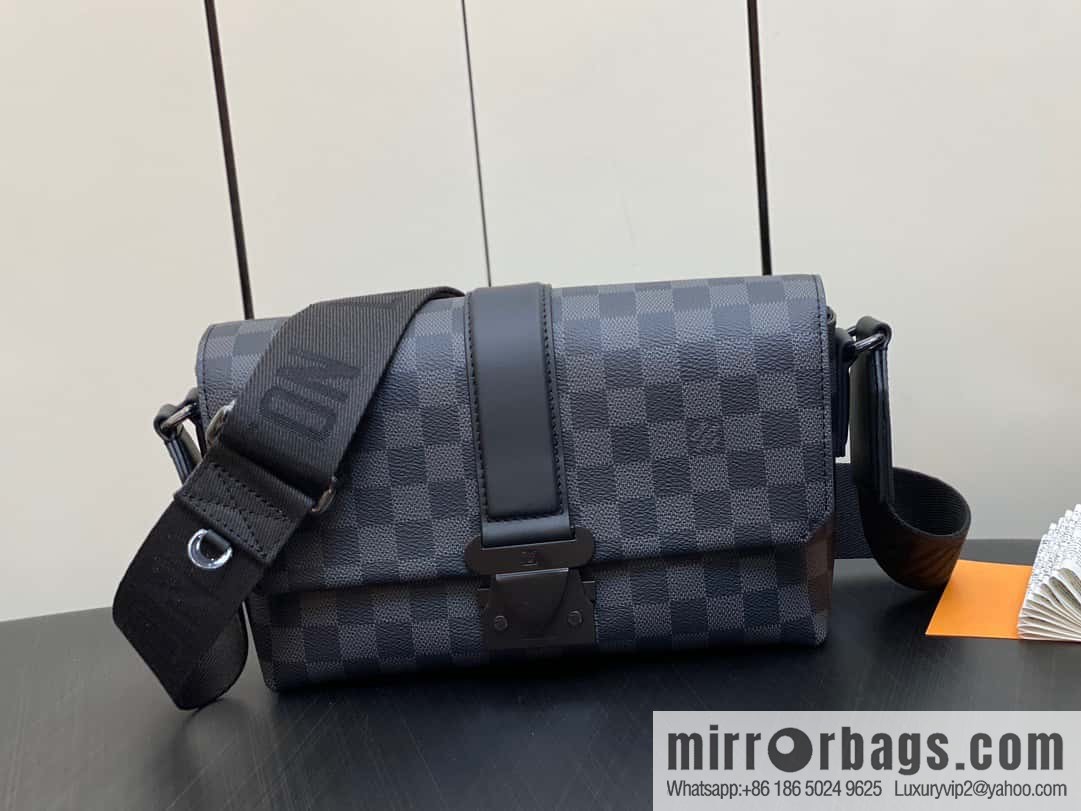 [Boutique‑grade] M46794 Haige, men's bag messenger bag series S-Cape messenger bag