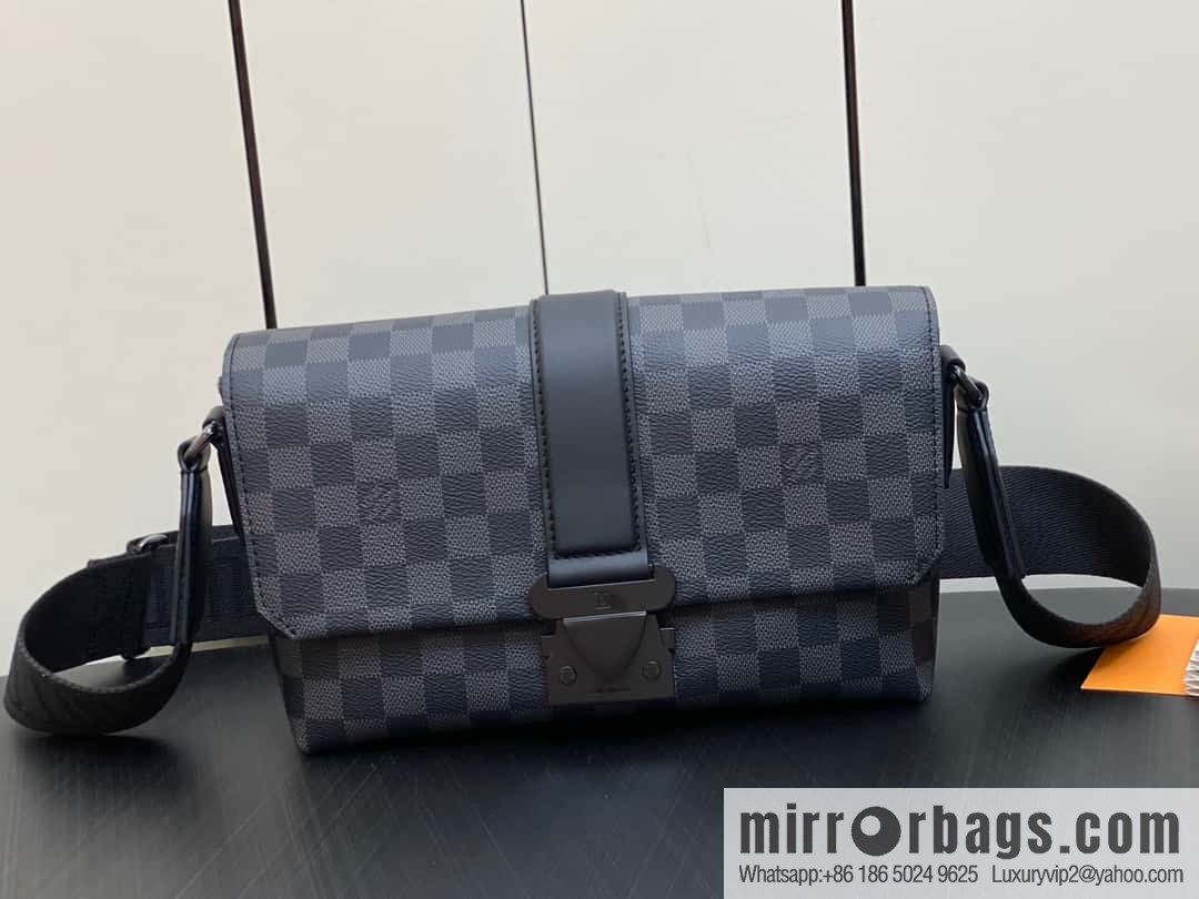 [Boutique‑grade] M46794 Haige, men's bag messenger bag series S-Cape messenger bag