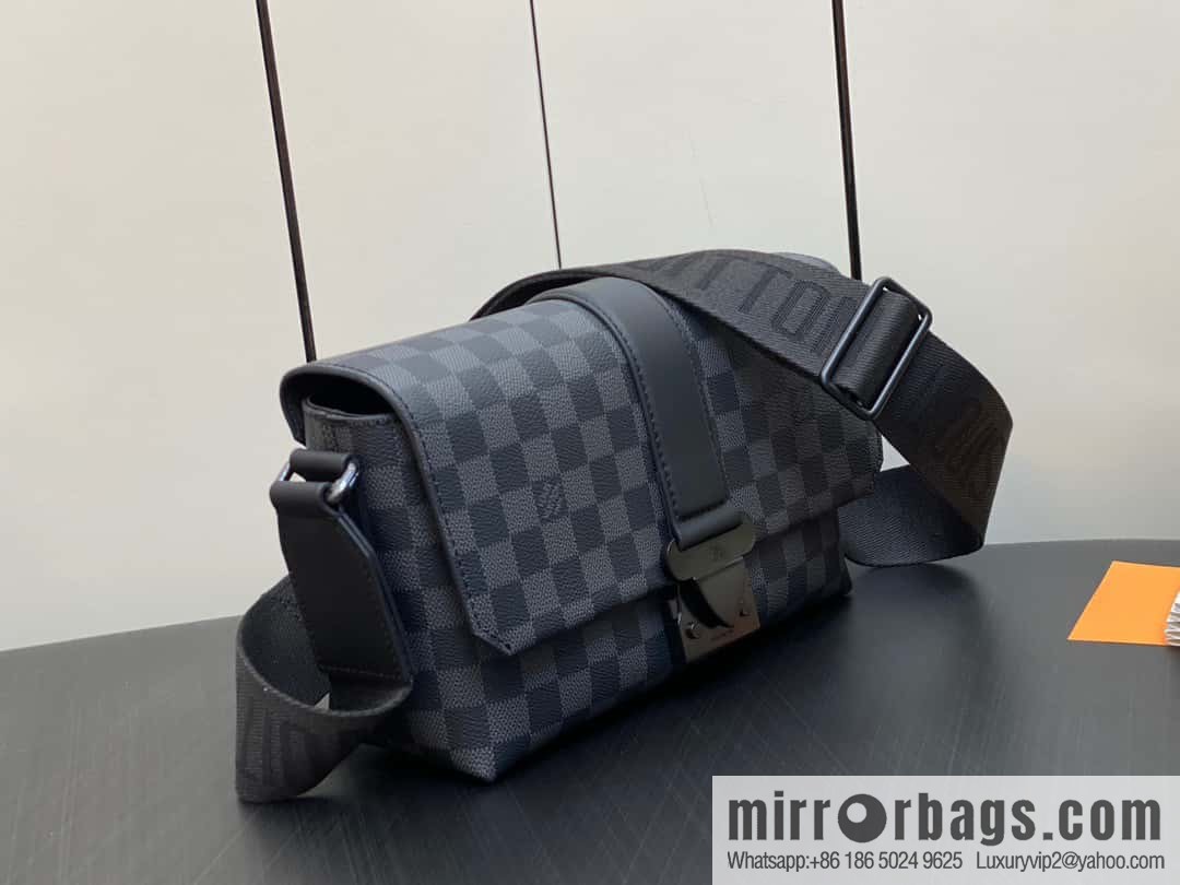 [Boutique‑grade] M46794 Haige, men's bag messenger bag series S-Cape messenger bag