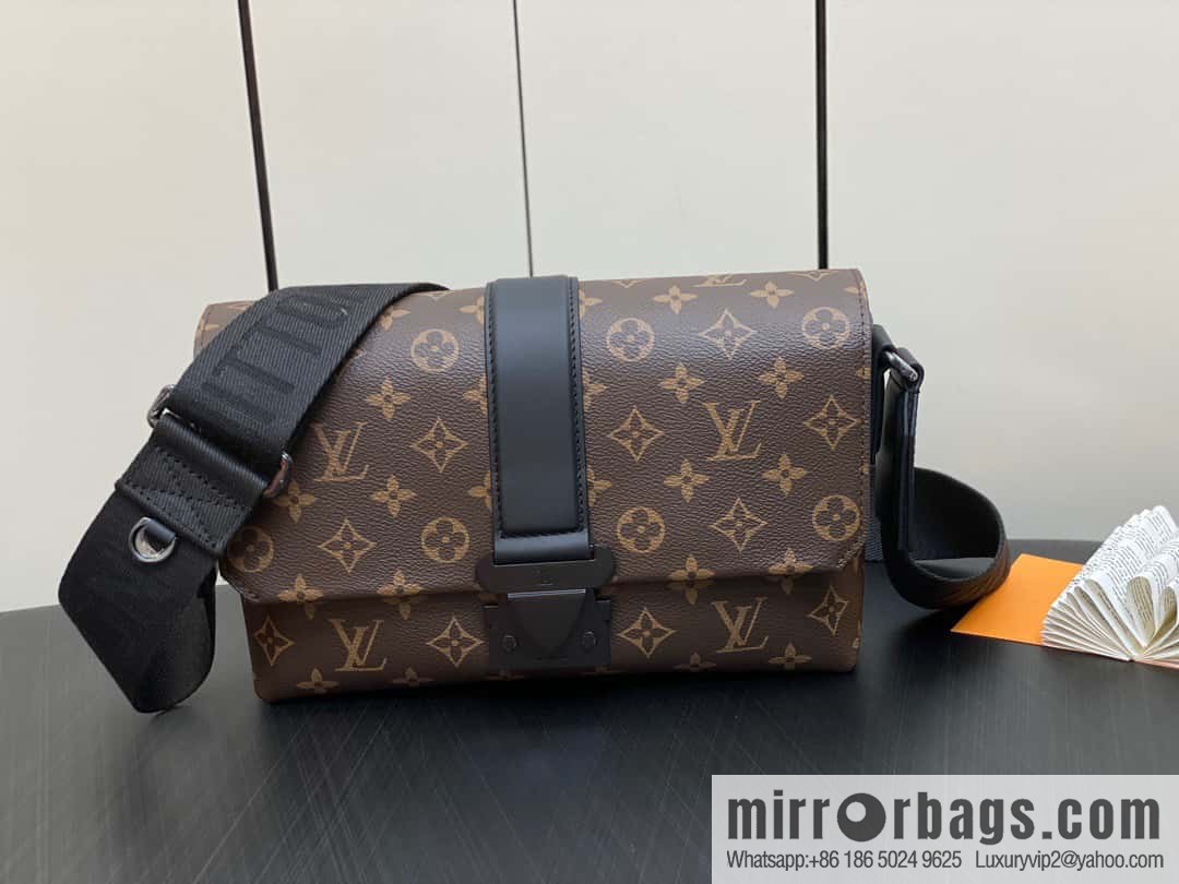 [Premium‑quality] M46794 monogram men's bag messenger bag series S-Cape messenger bag