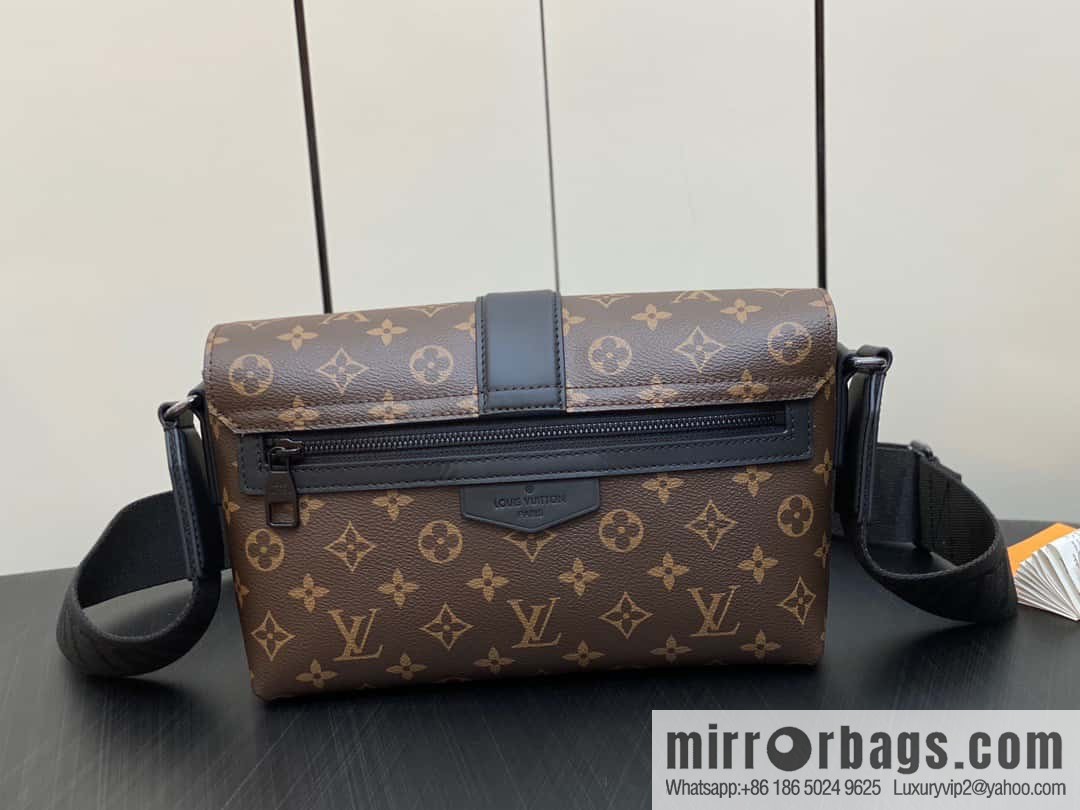 [Premium‑quality] M46794 monogram men's bag messenger bag series S-Cape messenger bag