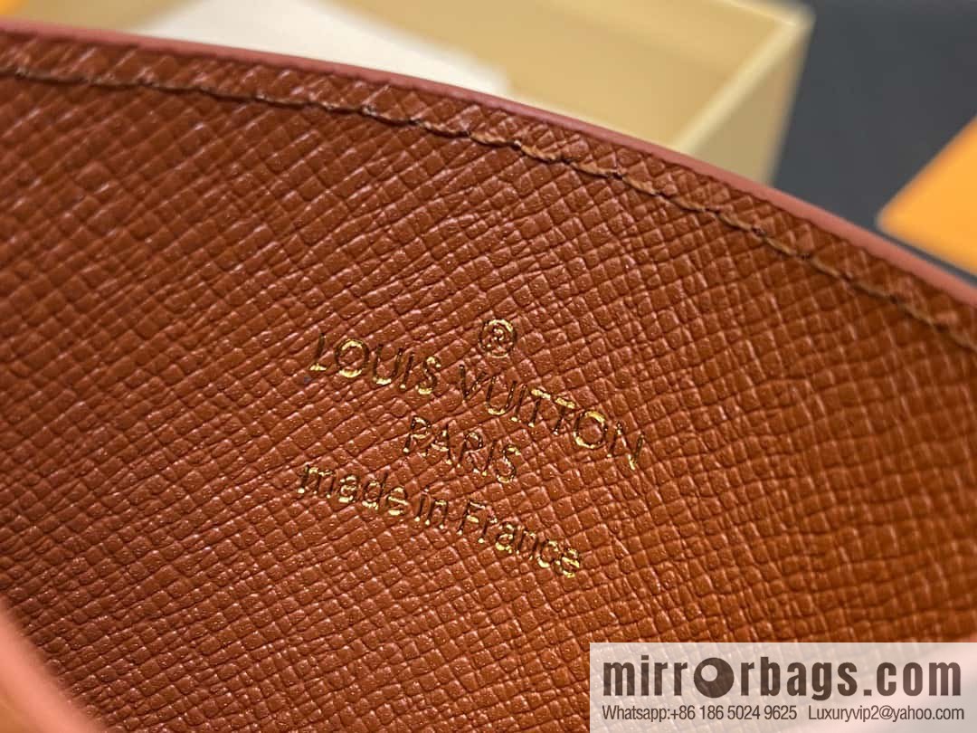 [Boutique‑grade] M82739 monogram brown card holder wallet series LV CHARMS card holder