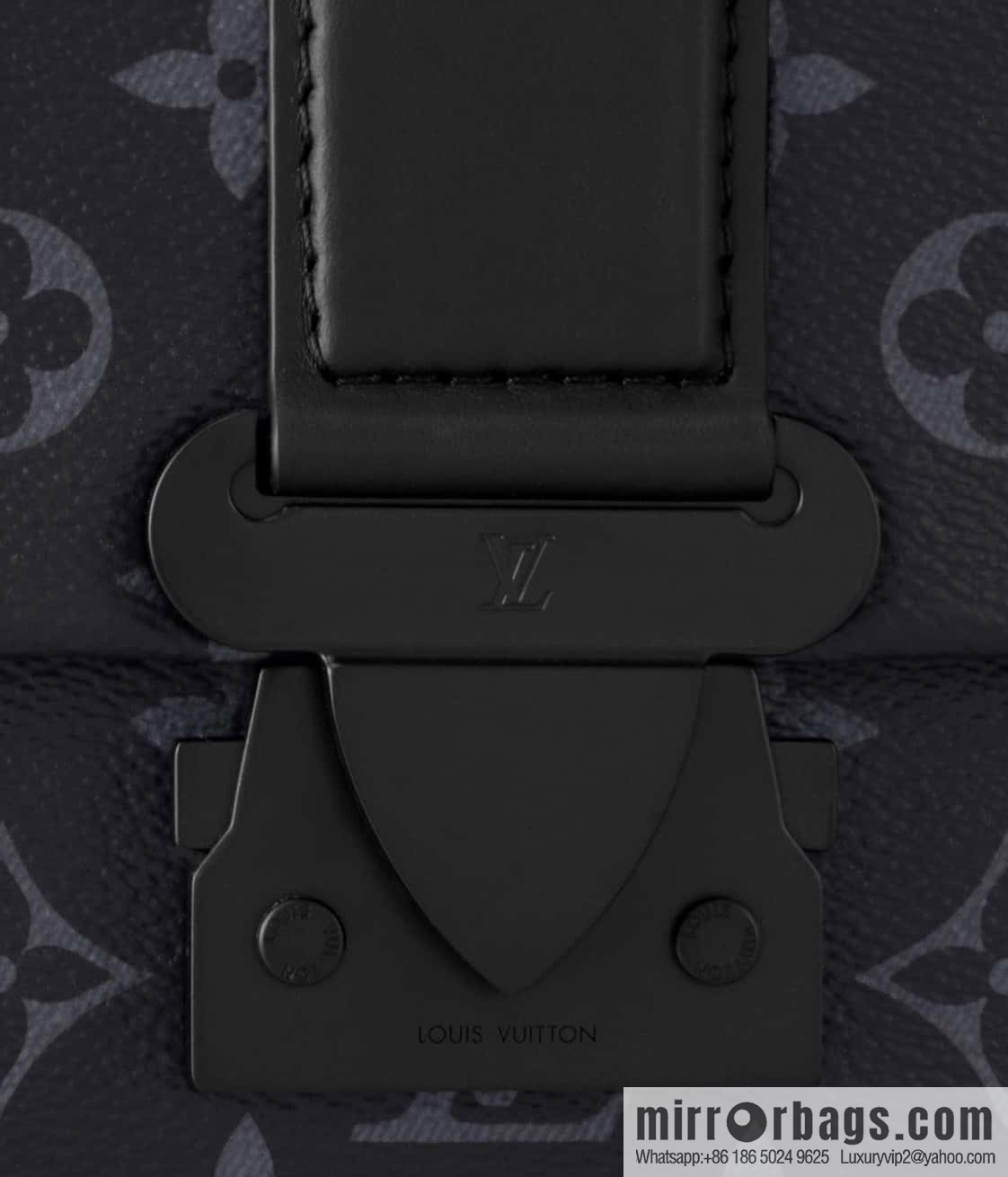 [Boutique‑grade] M46794 black flower, men's bag messenger bag series S-Cape messenger bag