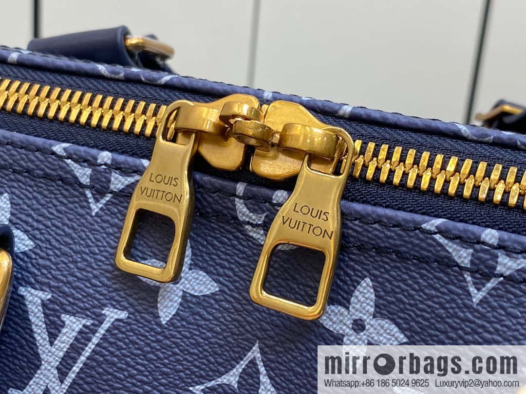 [Boutique‑grade] M23773 blue flame, men's bag pillow bag series KEEPALL 50 travel bag