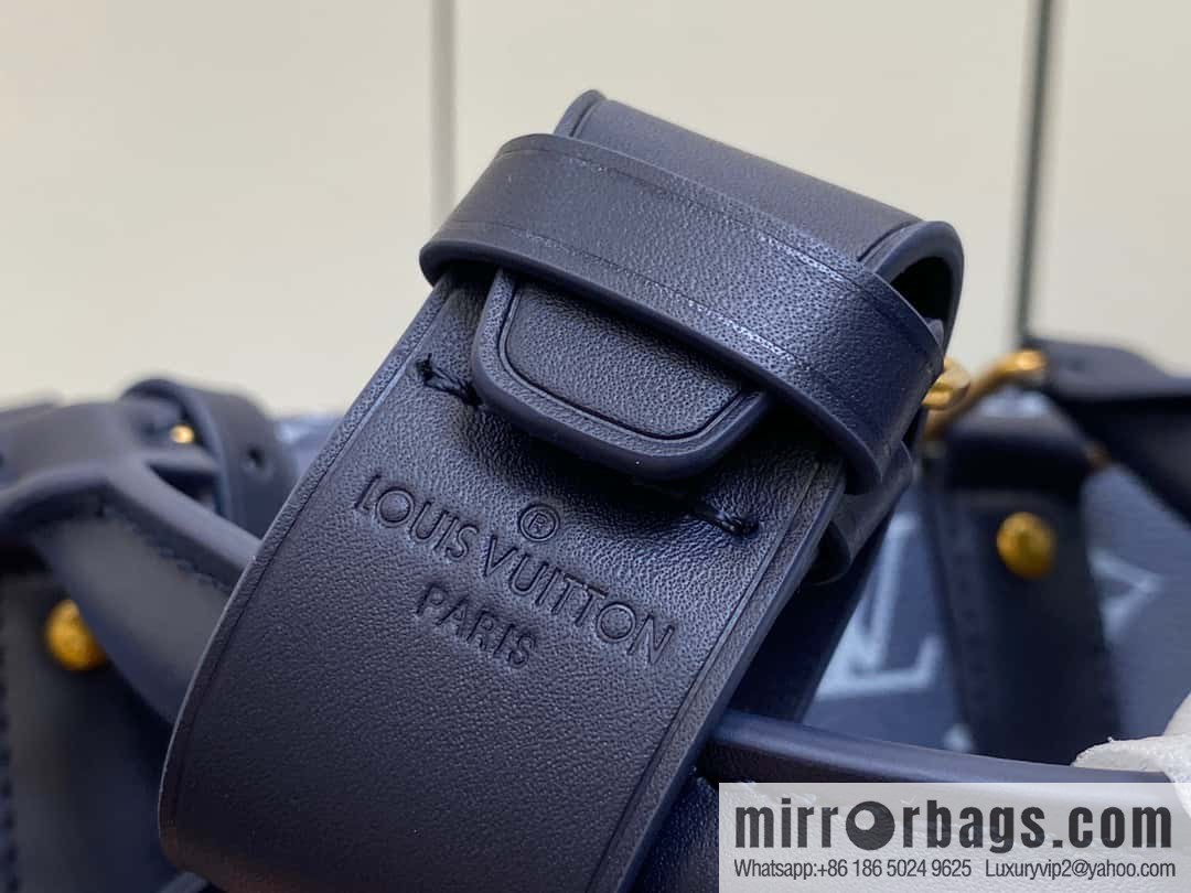 [Boutique‑grade] M23773 blue flame, men's bag pillow bag series KEEPALL 50 travel bag