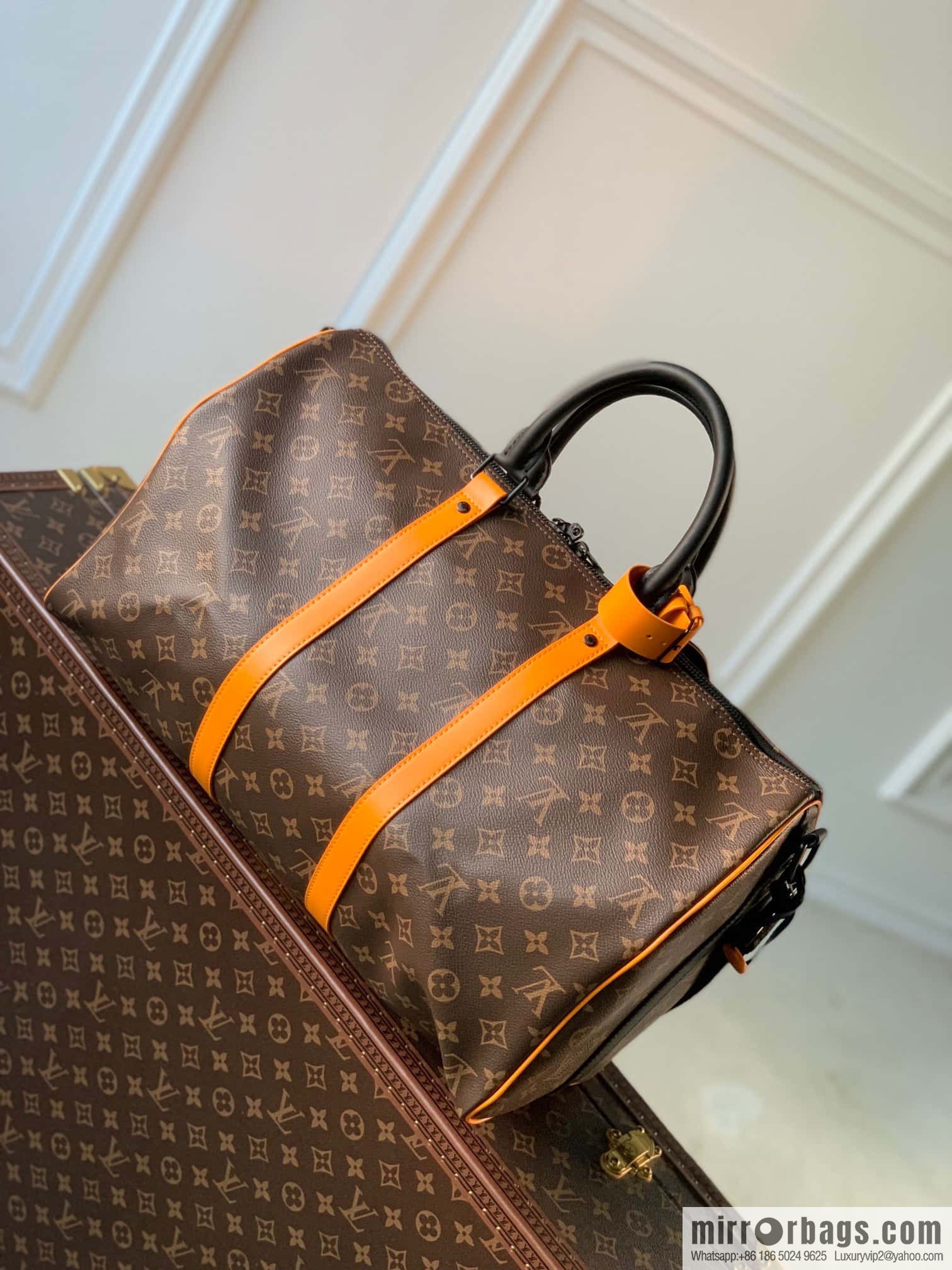 M46703 Sunset Bright Orange [KEEPALL BANDOULIZRE 45 Travel Bags]