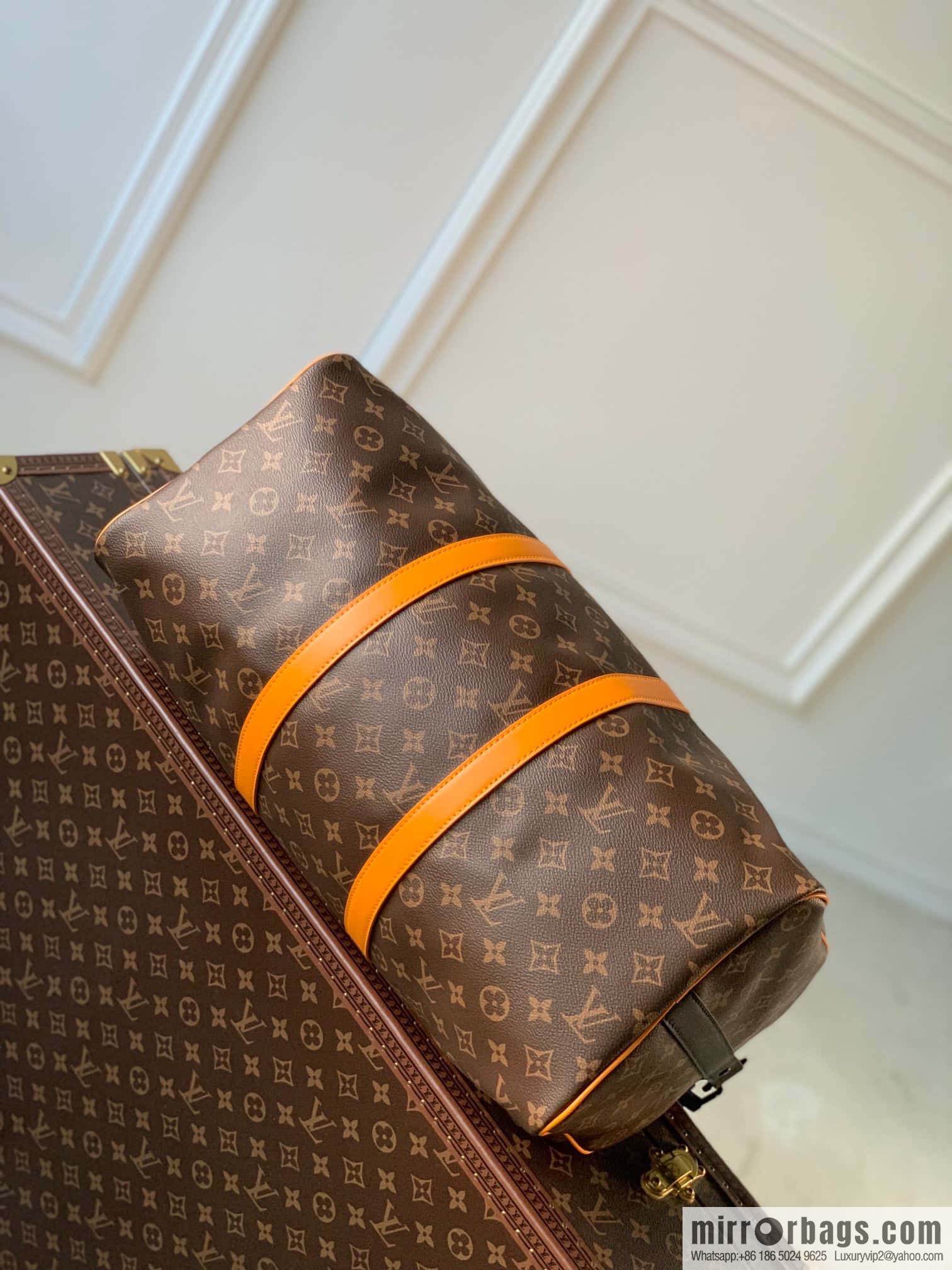 M46703 Sunset Bright Orange [KEEPALL BANDOULIZRE 45 Travel Bags]