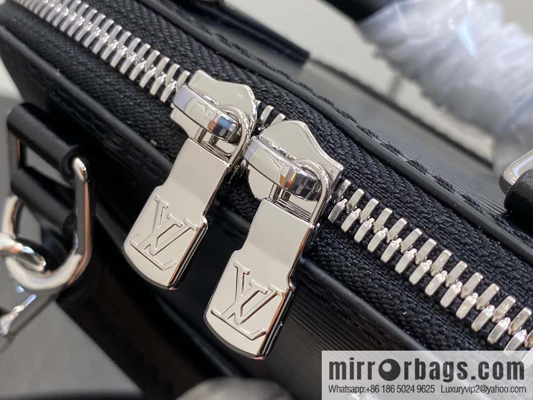 [Premium‑quality] M81945 black epi shell bag series NANO ALMA handbag M82411 Nano Alma handbag