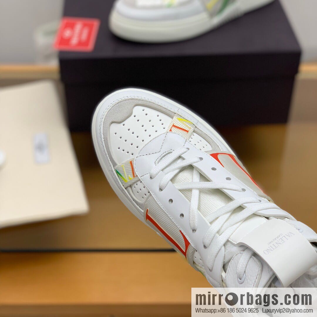 VALENTINO Valentino, six rubber effects VLTN logo straps Unisex His & Hers sneakers