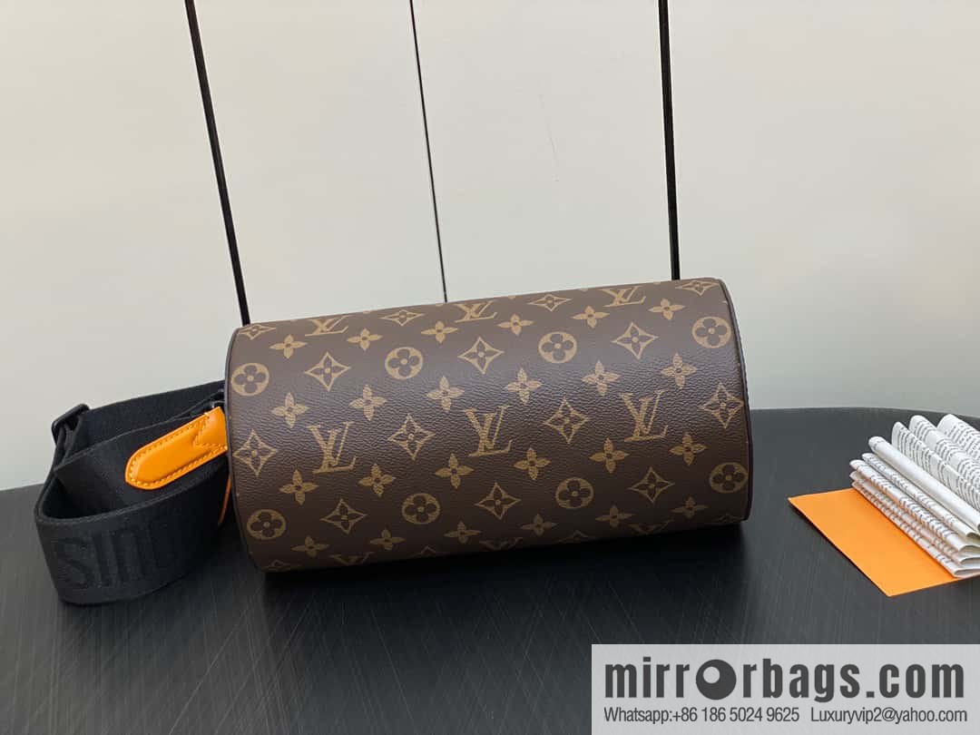 [Boutique‑grade] M46796 monogram cylinder bag men's bag series, this Soft Polochon small handbag