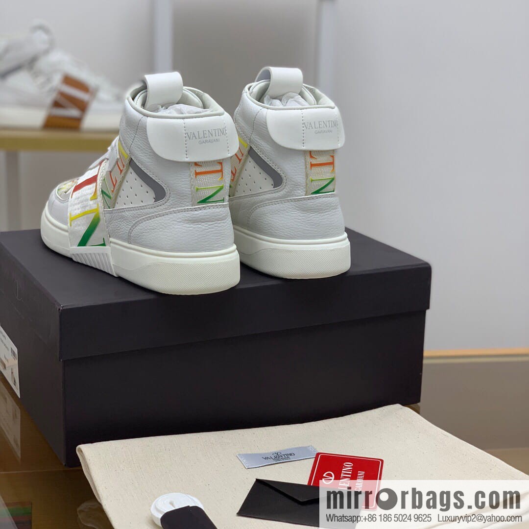 VALENTINO Valentino, six rubber effects VLTN logo straps Unisex His & Hers sneakers