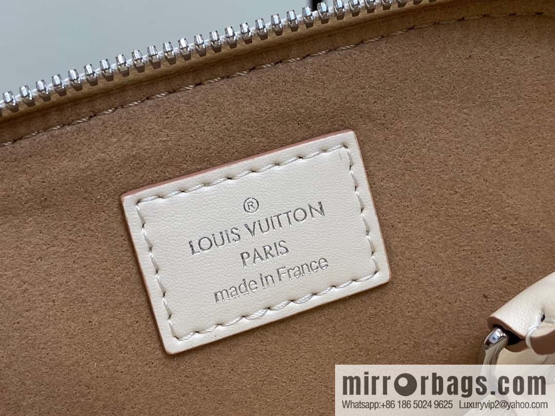 [Boutique‑grade] M81945 beige epi shell bag series NANO ALMA handbag M82411 Nano Alma handbag