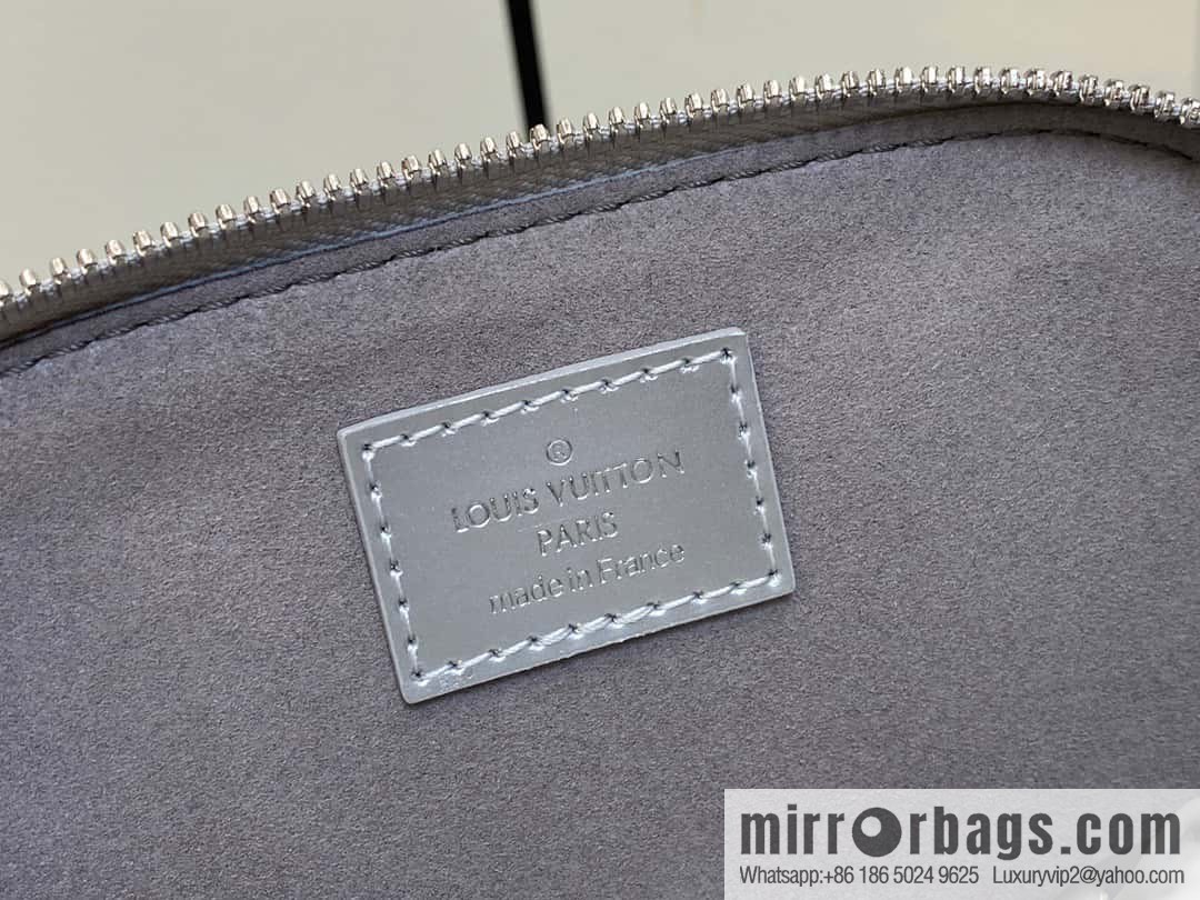 [Premium‑quality] M81945 silver epi shell bag series NANO ALMA handbag M82682 M82411 Nano Alma handbag