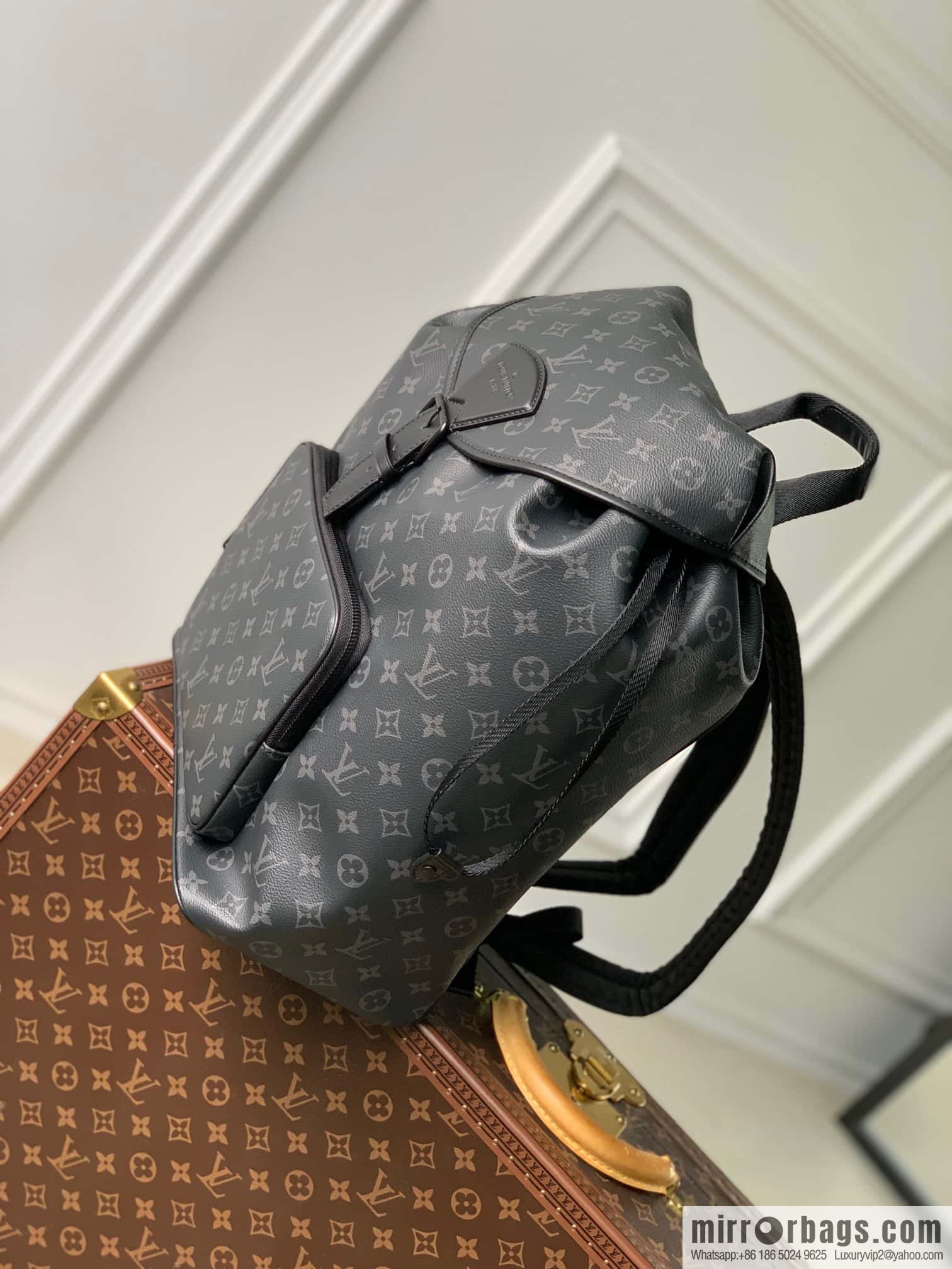 M46683 monogram MONTSOURIS backpack