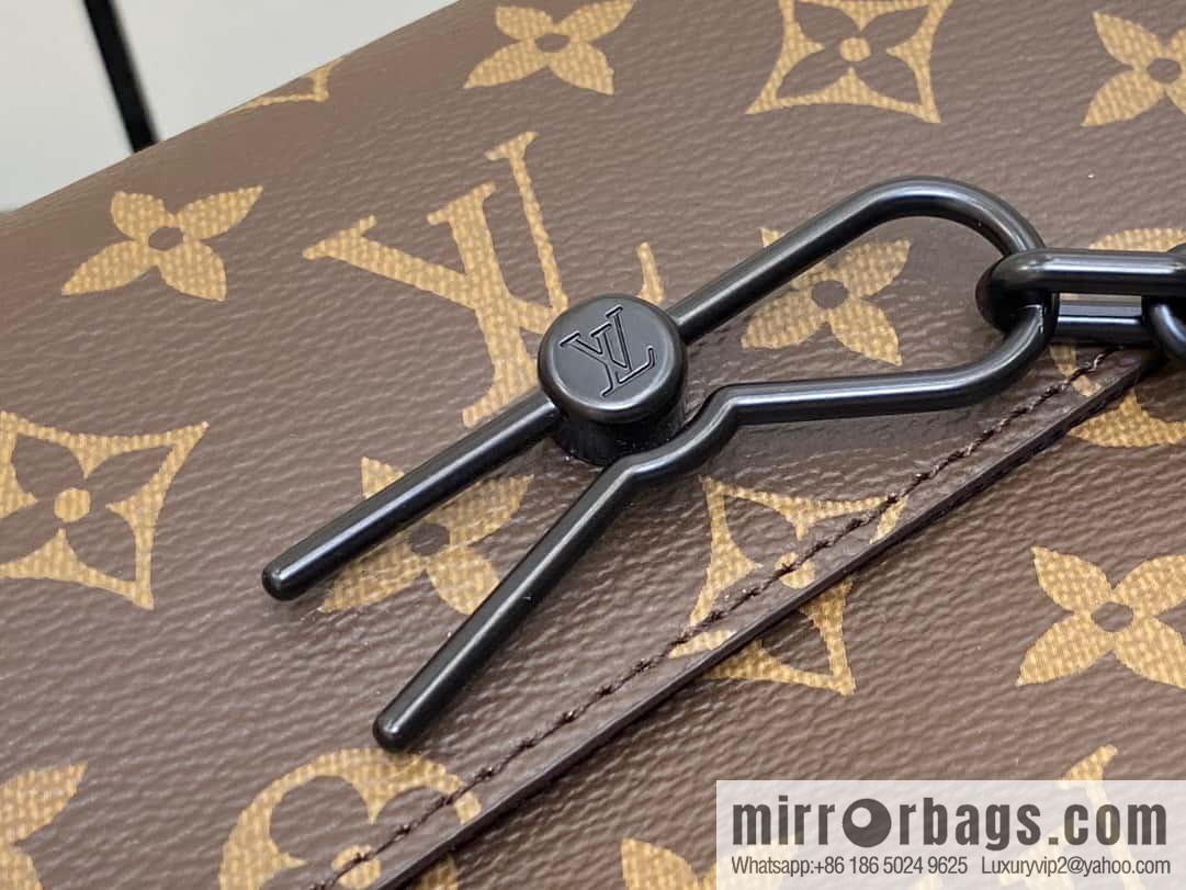 [Premium‑quality] M46795 monogram men's bag messenger bag series Steamer messenger bag