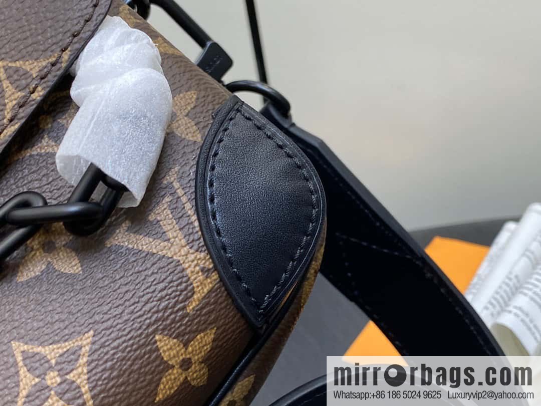 [Premium‑quality] M46795 monogram men's bag messenger bag series Steamer messenger bag