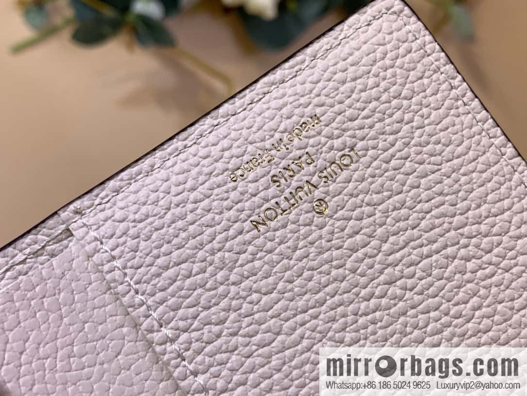 [Metis short wallet - all steel hardware] M81071 white (embossed) M81071 MÉTIS short wallet